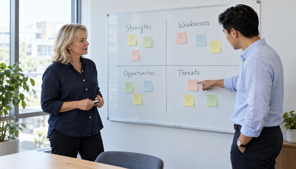 analyzing strengths weaknesses opportunities and threats