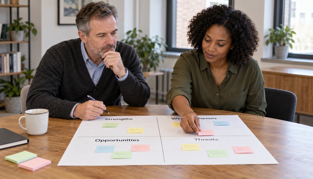 strengths weaknesses opportunities threats